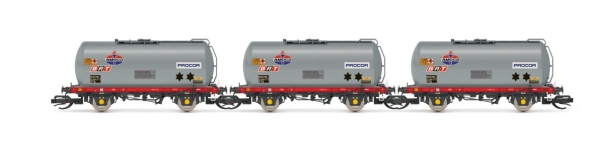 Hornby TT6056 - TT - 3-tlg. Set Kesselwagen Amoco, BRT, Ep. V